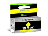 Original Cartucho de tinta amarillo Lexmark 0014N1618E/150XL amarillo