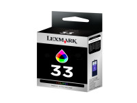 Original Cartucho con cabezal de impresión color Lexmark 0018CX033E/33HC color