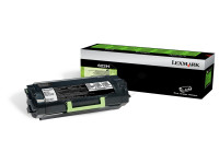 Original Tóner negro Lexmark 0062D2H00/622H negro