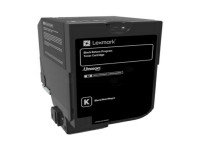Original Tóner negro Lexmark 0074C2SK0 negro