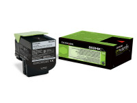 Original Tóner negro Lexmark 0080C2HK0/802HK negro