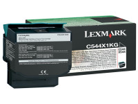 Original Tóner negro Lexmark 00C544X1KG negro