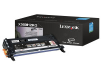 Original Tóner negro Lexmark 00X560H2KG negro