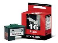 Original Cartucho con cabezal de impresión negro Lexmark 10N0016E/16 negro