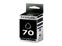 Original Cartucho con cabezal de impresión negro Lexmark 12AX970E/70HC negro