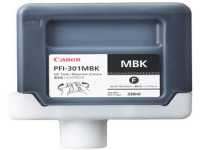 Original Cartucho de tinta negro mate Canon 1485B001/PFI-301 MBK negromatte