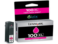 Original Cartucho de tinta magenta Lexmark 14N1070E/100XL magenta