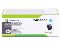 Original Tóner cian Lexmark 24B6008 cyan