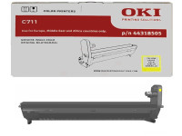 Original Kit de tambor OKI 44318505 amarillo