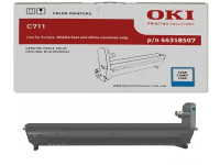 Original Kit de tambor OKI 44318507 cyan