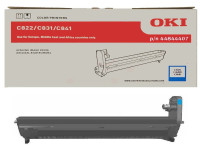 Original Kit de tambor cian OKI 44844407 cyan