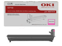 Original Kit de tambor OKI 46507414 magenta