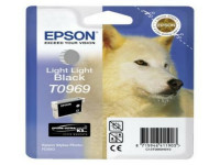 Original Cartucho de tinta negro claro claro Epson 9694010/T0969 negro