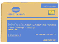Original Tóner amarillo Konica Minolta A95W250/TNP-49 Y amarillo