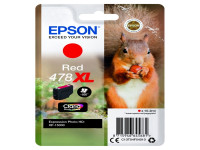 Original Cartucho de tinta roja Epson C13T04F54010/478XL rojo