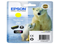 Original Tintenpatrone gelb Epson C13T26144012/26 gelb