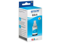 Original Botella de tinta cian Epson C13T664240/664 cyan