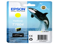 Original Tintenpatrone gelb Epson C13T76044010/T7604 gelb