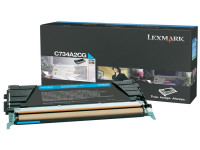 Original Toner cyan Lexmark C734A1CG cyan