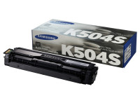 Original Tóner negro Samsung CLTK504S/K504 negro