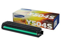 Original Toner gelb Samsung CLTY504SELS/Y504 gelb