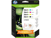 Original Cartucho de tinta multi pack HP J3M83AE/364XL negro cyan magenta amarillo