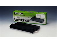 Original Rollo transferencia térmica Brother PC70 negro