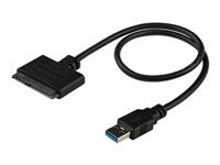 STARTECH.COM USB3.0 to 2.5in SATA III Hard Drive Adapter Cable w/ UASP SATA to USB3.0 Converter for SSD/HDD Hard Drive Adapter Cable