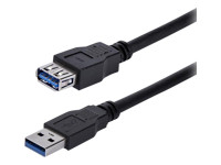 STARTECH.COM 1m Black SuperSpeed USB 3.0 Extension Cable A to A - M/F