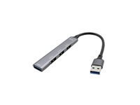 I-TEC USB 3.0 Metal HUB 1x USB 3.0 3x USB 2.0 ohne Netzteil