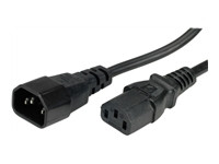 BACHMANN Kaltgeräte-Kabel 2,5m schwarz IEC320 C13-C14 2,5m