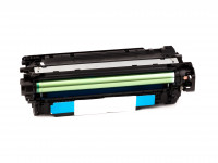 Cartucho de toner (alternativo) compatible a HP - CE 401 A // CE401A - LJ Enterprise 500 Color M 551 DN / N / XH cyan