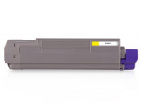 Bild fuer den Artikel TC-OKI612ye: Alternativ Toner OKI 46507505 in gelb