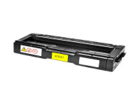 Conjunto compuesto por Cartucho de toner (alternativo) compatible a RICOH 406349 cyan, 406350 magenta, 406348 negro, 406351 amarillo - Ahorre 6%