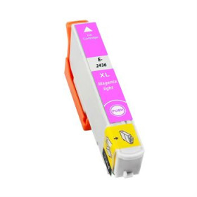 Conjunto compuesto por Tinta (alternativo) compatible a Epson C13T24354010 Cian claro, C13T24364010 Magenta claro - Ahorre 6%