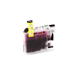 Conjunto compuesto por Tinta (alternativo) compatible a Brother - LC125XLC/LC-125 XL C - DCP-J 4110 DW cyan, LC125XLM/LC-125 XL M - DCP-J 4110 DW magenta, LC125XLY/LC-125 XL Y - DCP-J 4110 DW amarillo - Ahorre 6%