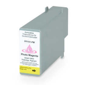 Conjunto compuesto por Tinta (alternativo) compatible a Canon - 0887B001/0887 B 001 - PFI101PC/PFI-101 PC - Imageprograf IPF 5000 Photo cyan, 0888B001/0888 B 001 - PFI101PM/PFI-101 PM - Imageprograf IPF 5000 Photo magenta - Ahorre 6%