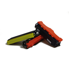 Conjunto compuesto por Cartucho de toner (alternativo) compatible a Canon CRG 723C / 723 C // I-Sensys LBP-7750 CDN cyan, 723M / 723 M // I-Sensys LBP-7750 CDN magenta, 723Y / 723 Y // I-Sensys LBP-7750 CDN amarillo - Ahorre 6%